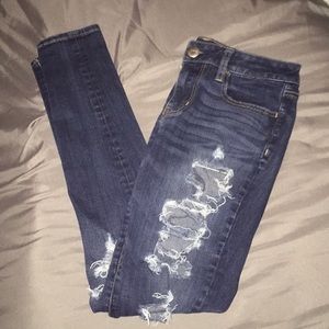Ripped American Eagle jeans